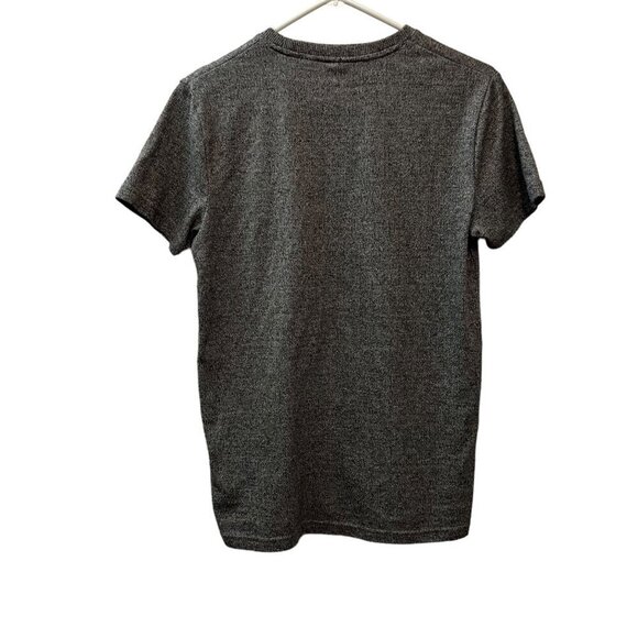 SuperDry Gray Men's Vintage Logo Store Embossed Short Sleeve T Shirt Size Small - Picture 4 of 12
